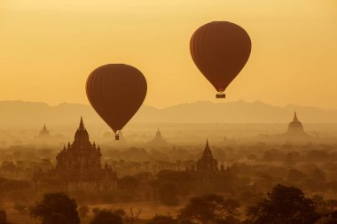 Antik tapınak Bagan, Myanmar için görüntüleyin