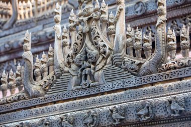 Shwenandaw ahşap Manastırı, Myanmar