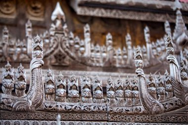 Shwenandaw ahşap Manastırı, Myanmar