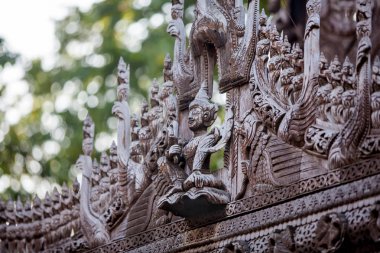 Shwenandaw ahşap Manastırı, Myanmar