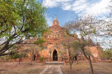 Antik tapınak Bagan, Myanmar için görüntüleyin