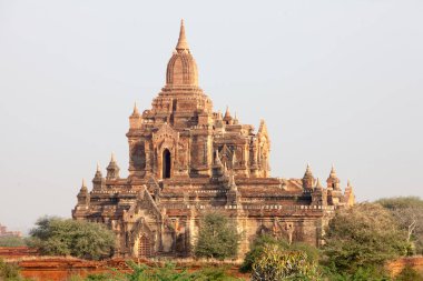 Antik tapınak Bagan, Myanmar için görüntüleyin