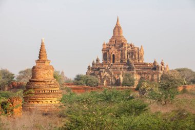 Antik tapınak Bagan, Myanmar için görüntüleyin