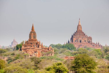 Antik tapınak Bagan, Myanmar için görüntüleyin