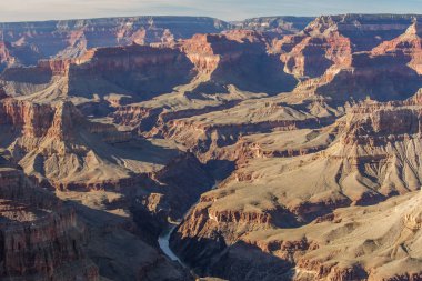 Büyük Kanyon Milli Parkı, Güney Rim, Arizona, ABD için bir görünüm