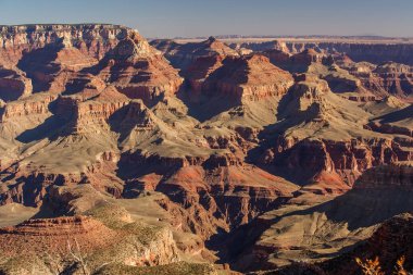 Büyük Kanyon Milli Parkı, Güney Rim, Arizona, ABD için bir görünüm