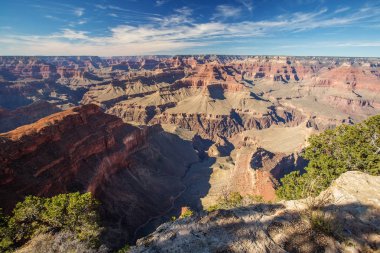 Büyük Kanyon Milli Parkı, Güney Rim, Arizona, ABD için bir görünüm