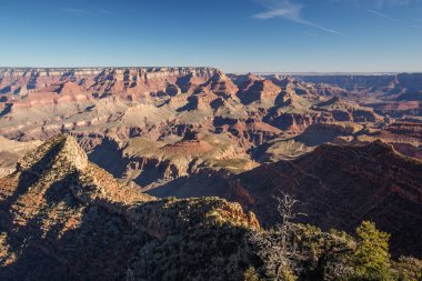 Büyük Kanyon Milli Parkı, Güney Rim, Arizona, ABD için bir görünüm