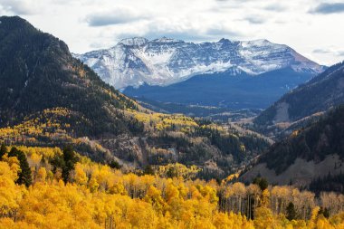 San Juan Ulusal Ormanı, Colorado, ABD muhteşem manzara