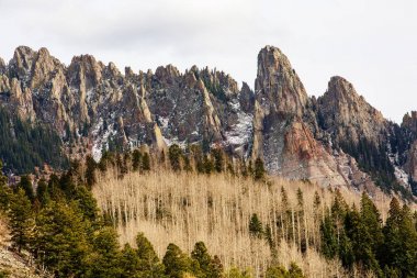 San Juan Ulusal Ormanı, Colorado, ABD muhteşem manzara