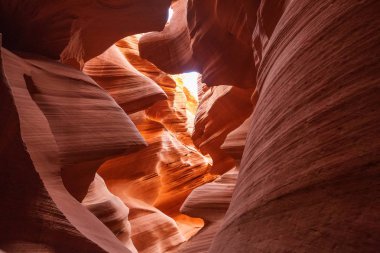 Alt antilop Kanyonu Arizona, ABD gerçek görüntüleri