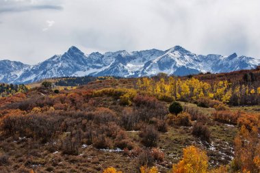 San Juan Ulusal Ormanı, Colorado, ABD muhteşem manzara