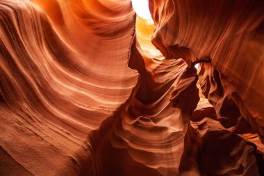 Alt antilop Kanyonu Arizona, ABD gerçek görüntüleri