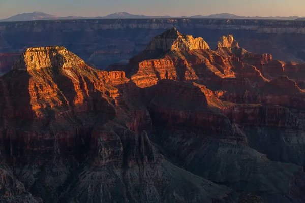 Uma vista para o Grand Canyon National Park, North Rim, Arizona, EUA — Fotografia de Stock