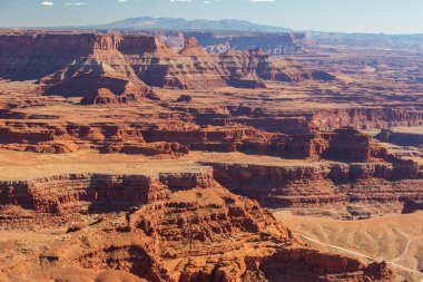 Muhteşem manzara, Canyonlands Milli Parkı Utah, ABD