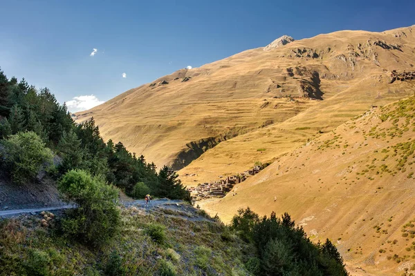 Village Dartlo Tusheti Géorgie — Photo