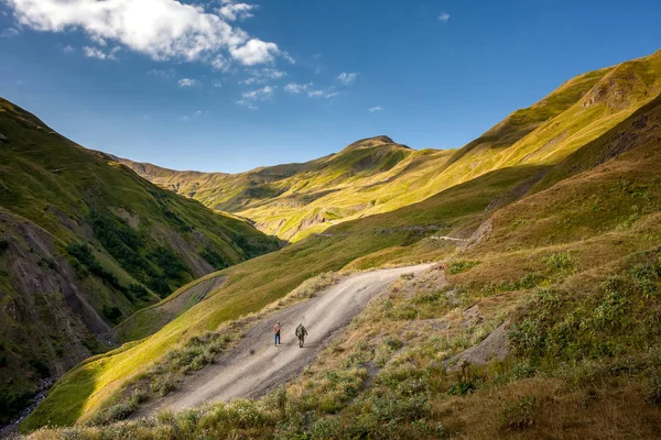 Paisajes de la región del Alto Khevsureti en Georgia — Foto de Stock