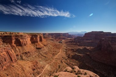 Muhteşem manzara, Canyonlands Milli Parkı Utah, ABD