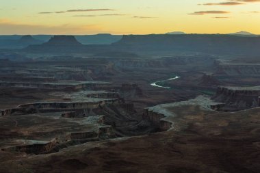 Muhteşem manzara, Canyonlands Milli Parkı Utah, ABD