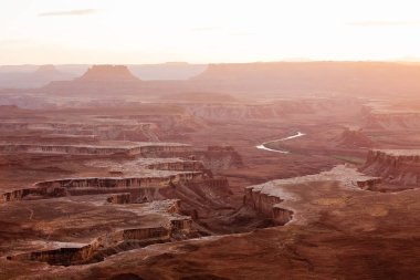 Muhteşem manzara, Canyonlands Milli Parkı Utah, ABD