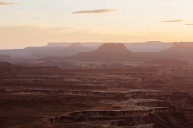 Muhteşem manzara, Canyonlands Milli Parkı Utah, ABD
