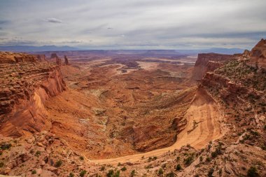 Muhteşem manzara, Canyonlands Milli Parkı Utah, ABD