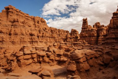 Cin Vadisi devlet parkı Utah, ABD muhteşem manzara