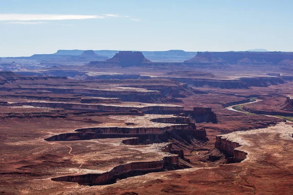 Spektakularne Krajobrazy Parku Narodowego Canyonlands Utah Stany Zjednoczone Ameryki — Zdjęcie stockowe