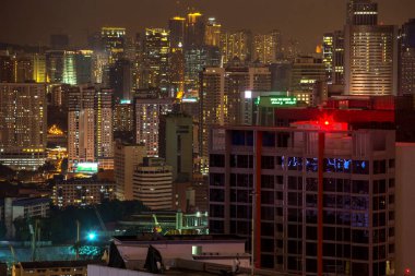 Kuala Lumpur şehir gece