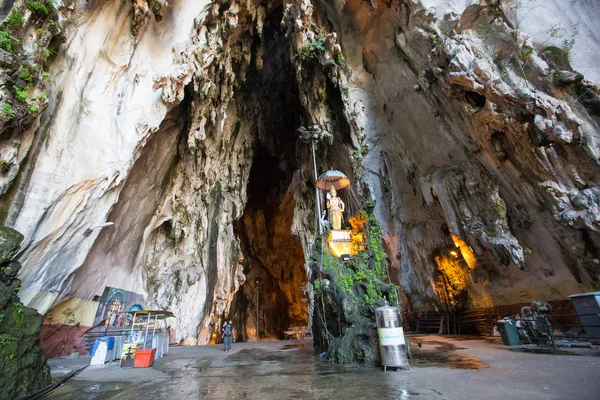 Entrada a la cueva de Batu, Kuala Lumpur, Malasia — Foto de Stock