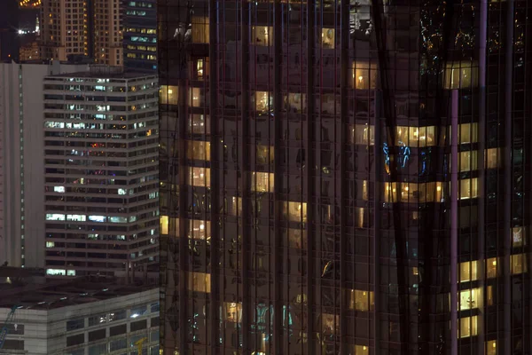 Kuala Lumpur city i natt — Stockfoto