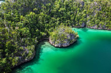 Piaynemo Adası, Raja Ampat, Endonezya 'nın bakış açısından
