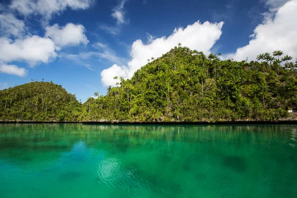 Malebná krajina ostrov Wajag, Raja Ampat, Indonésie — Stock fotografie