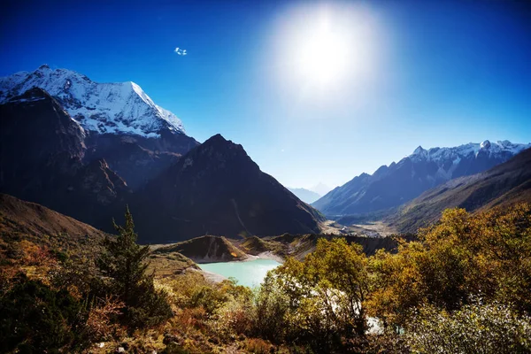 Beautiful Landscape Himalaya Mountains — Stock Photo, Image
