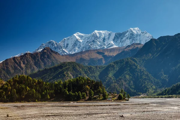Όμορφο Τοπίο Των Βουνών Himalaya — Φωτογραφία Αρχείου