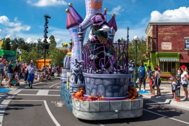 Orlando, Florida. 29 Ekim 2019. Kont von Count, Seaworld 2 'deki Susam Sokağı Parti Geçidi' nde.