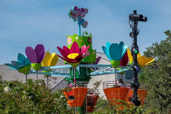 Orlando Florida October 2019 Partial View Abbys Flower Tower Seaworld — Stock Photo, Image