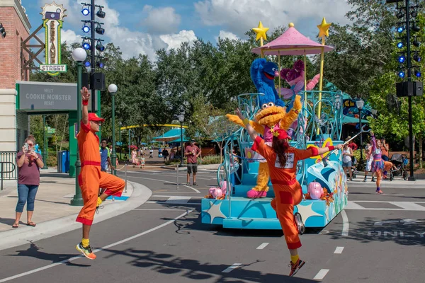 Orlando Floride Octobre 2019 Zoe Les Danseurs Sesame Street Party — Photo