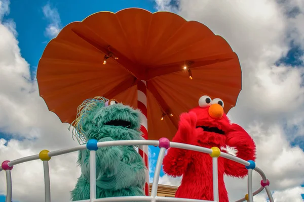 Orlando Florida November 2019 Top Uitzicht Rosita Elmo Sesame Street — Stockfoto