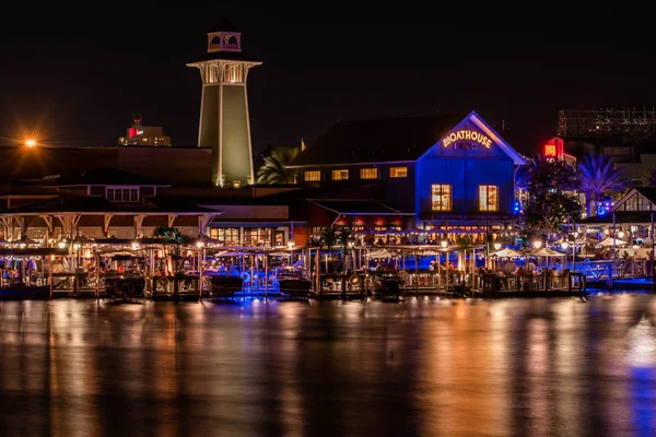 Orlando Floride Novembre 2019 Restaurant Phare Bateau Dans Lac Buena — Photo