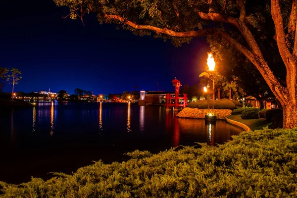 Orlando Florida December 2019 Beautiful View Japan American Adventure China — Stock Photo, Image