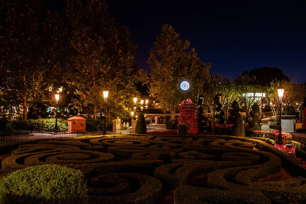 Orlando Florida Noviembre 2019 Hermosos Jardines Pabellón Francia Epcot — Foto de Stock