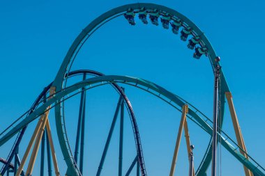 Orlando, Florida. 7 Aralık 2019. Seaworld 'de eğlenen insanlar (109)).