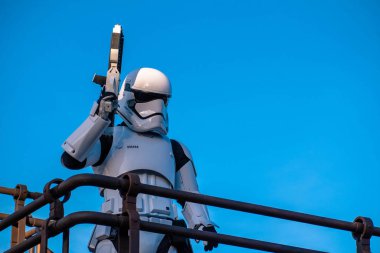 Orlando, Florida. 27 Kasım 2019. Hollywood Stüdyolarında Stormtrooper (79)).