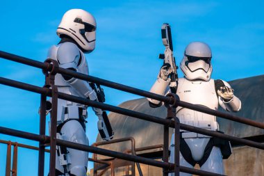 Orlando, Florida. 27 Kasım 2019. Hollywood Stüdyolarında Stormtroopers (78)).