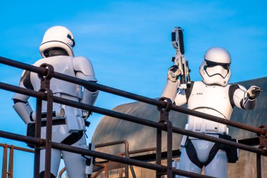 Orlando, Florida. 27 Kasım 2019. Hollywood Stüdyolarında Stormtroopers (79)).
