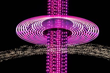 Orlando, Florida. 13 Aralık 2019. Uluslararası Sürüş Alanında Büyük Yıldız Flyer cazibesi (36))