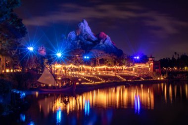 Orlando, Florida. 16 Aralık 2019. Asya 'daki Everest' in güzel manzarası Hayvan Krallığı 'nda (68))