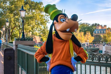 Orlando, Florida. 18 Aralık 2019. Epcot 'ta Güzel Çatlak (10))