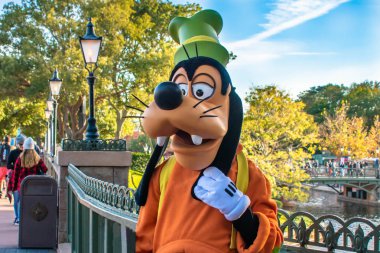 Orlando, Florida. 18 Aralık 2019. Epcot 'ta Güzel Çatlak (59))